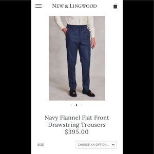 NEW & LINGWOOD pants
